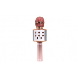 WS-858 Karaoké mikrofon rosegold