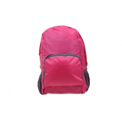 Összecsukható rózsasín utazási hátizsák