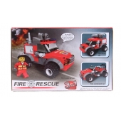 Építőkészlet gyerekenek tűzoltók 3 az 1 -ben