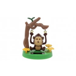 Szoláris táncoló dekoráció majom